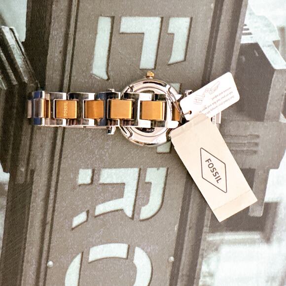 Fossil ES4342 Carlie Three-Hand Two-Tone Stainless Steel Watch main image 7